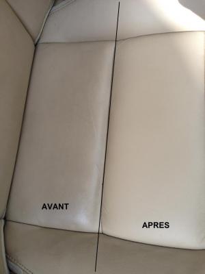 Avant / Après cuir